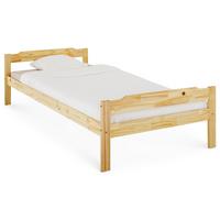 EINZELBETT MORITZ 90x200 cm natur - Naturfarben, Holz (90/200cm) - IDIMEX