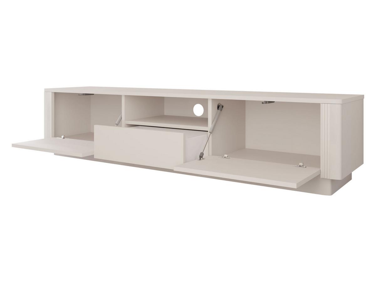 TV-SCHRANK Netari 2D1SZ - Dunkelbraun, Holzwerkstoff (180/41/40cm) - MIRJAN24