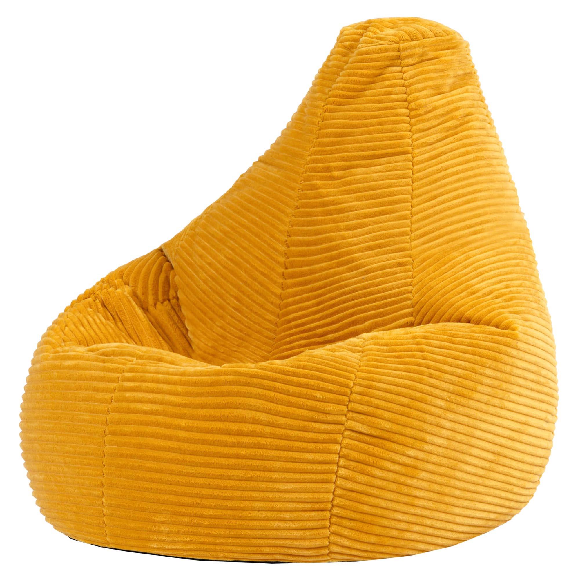 KINDERSITZSACK Sessel Dalton - Gelb, Textil (69/59/65cm) - icon