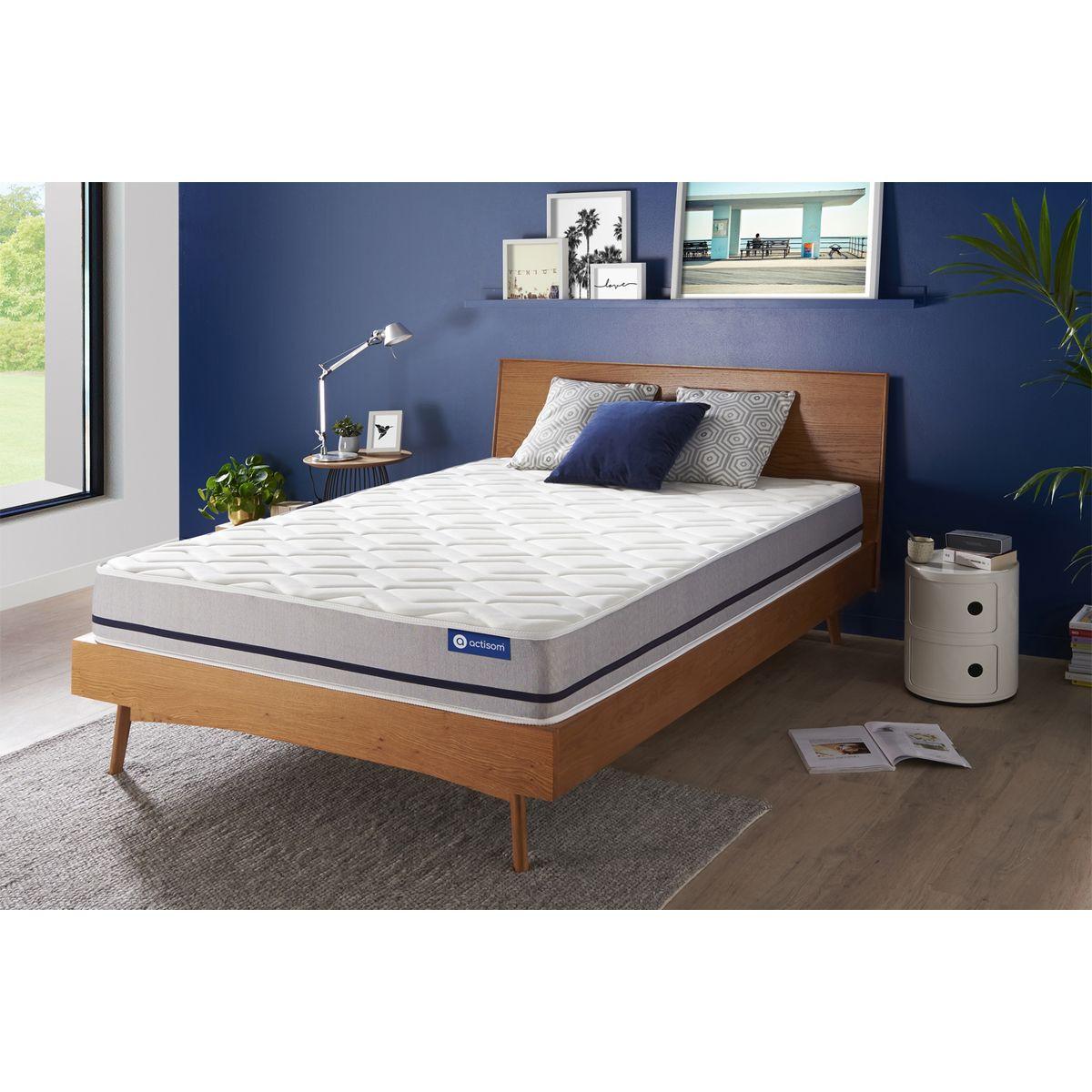 MATRATZE Actiflex soft Taschenfederkern 160 x 195 cm h2 - Weiß, Textil (160/195cm) - ACTISOM