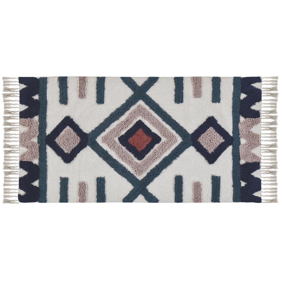 KURZFLOR-TEPPICH Kozlu 150/80 cm - Multicolor, Textil (80/150cm) - Beliani