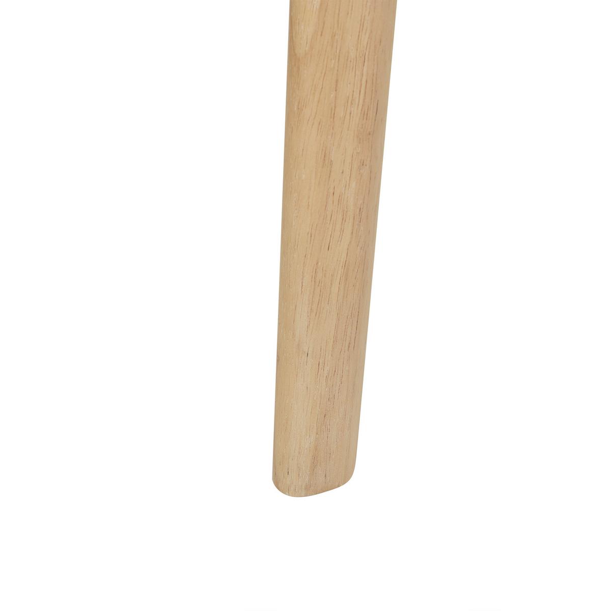 ESSZIMMERSTUHL 2er-Set Taupe Scandia - Taupe/Braun, Holz (40/82/46cm) - Beliani
