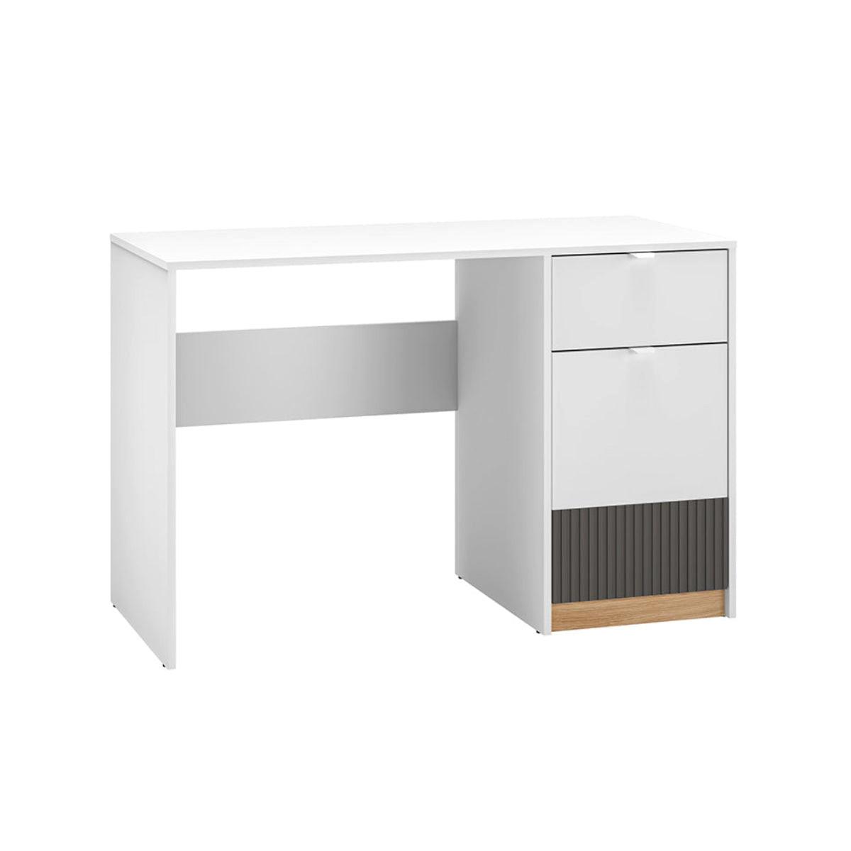 SCHREIBTISCH Ronan Weiß - Weiß, Holzwerkstoff (120/55/79cm) - Petits-meubles