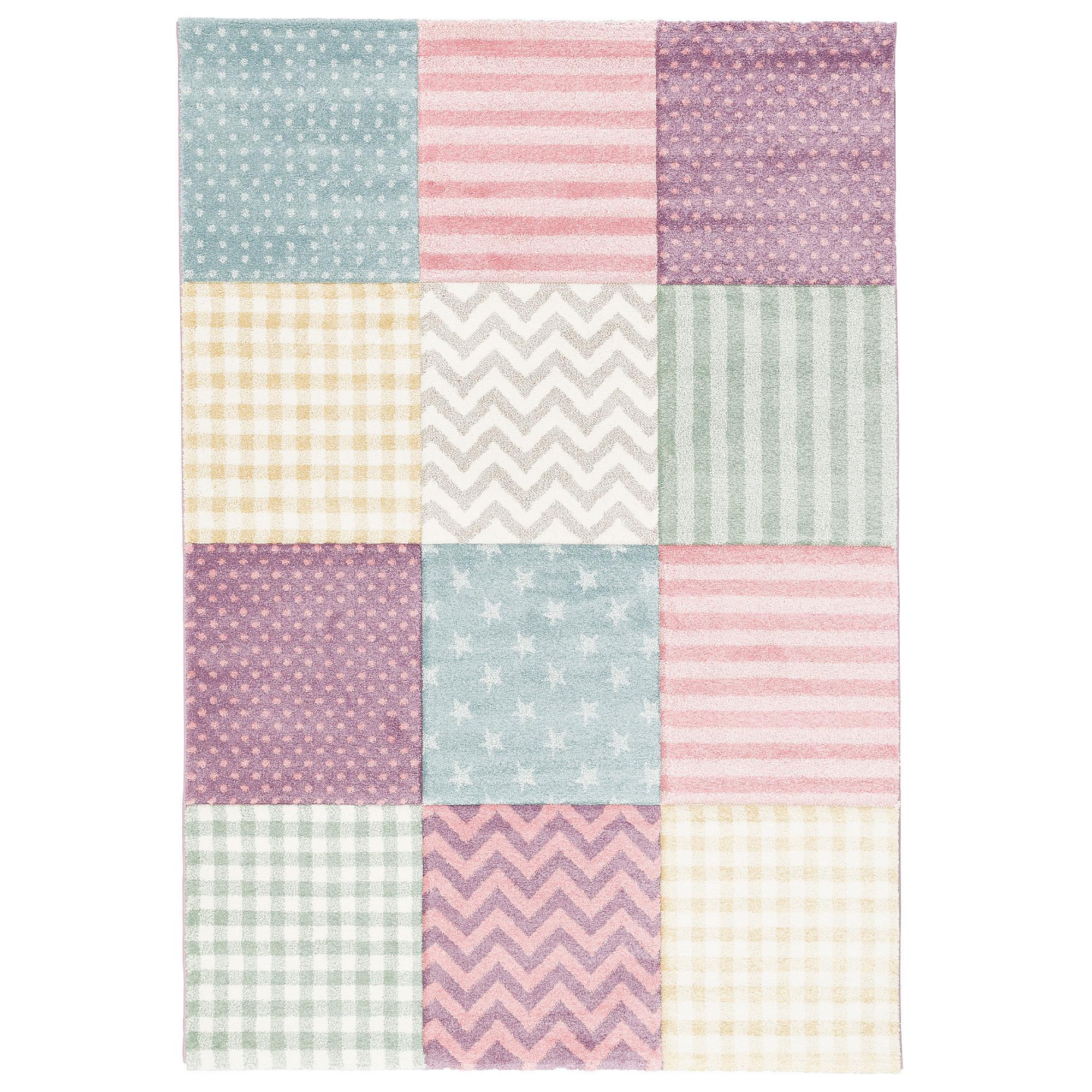 KINDER UND JUGEND TEPPICH MAUI STERNE - Multicolor, Textil (140/200cm) - Pergamon