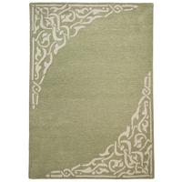 HANDTUFTTEPPICH Hawai 60x90 cm - Grün, Textil (60/90cm) - THEKO