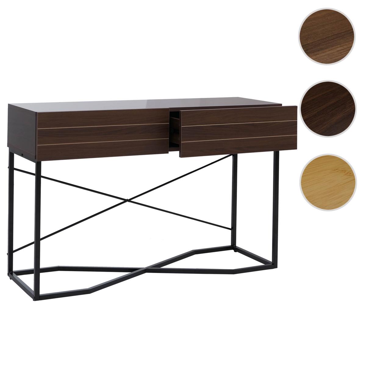 KONSOLENTISCH rechteck Dunkelbraun - Dunkelbraun, Holz (40/120/81cm) - MCW