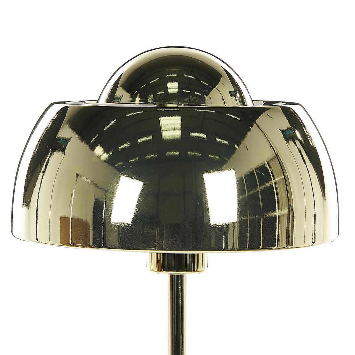 TISCHLAMPE Senette 24/24/44 cm - Goldfarben, Metall (24/24/44cm) - Beliani