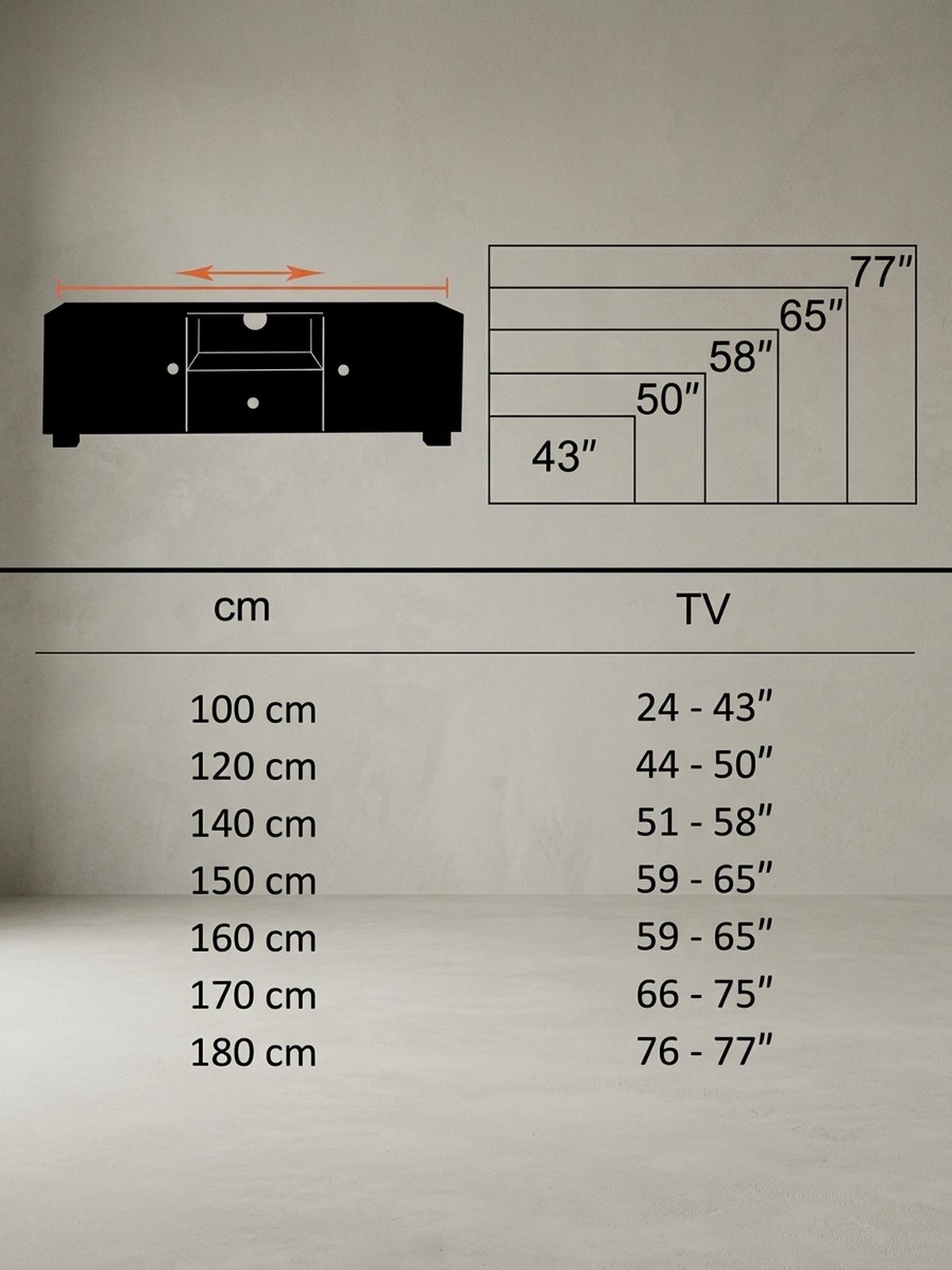 LOWBOARD Mango Massivholz Metall Industrial Stil für Fernseher bis 55 Zoll - Schwarz/Braun, Holz/Metall (147/50/38cm) - KADIMA DESIGN