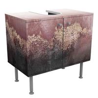WASCHBECKENUNTERSCHRANK Goldene Dämmerung Rosa 60/55/35 cm - Rosa, Holzwerkstoff (60/55/35cm) - Bilderwelten