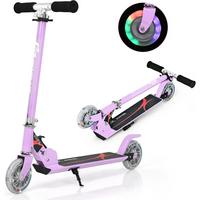 SCOOTER 85cm Purpur - Lila, Kunststoff (70/85/10cm) - COSTWAY