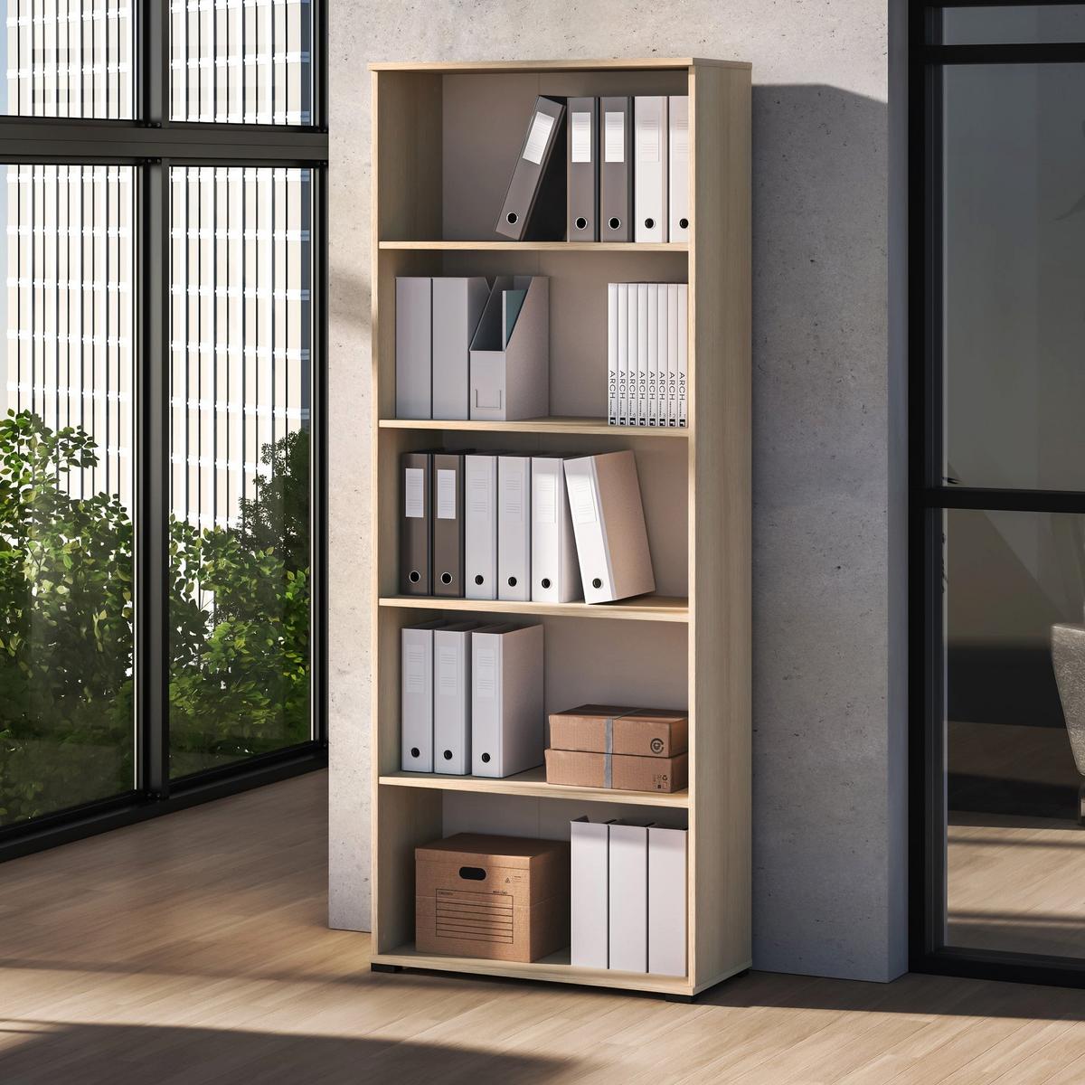 STANDREGAL Odelis 79 cm - Beige/Schwarz, Holzwerkstoff/Kunststoff (79/203/33.7cm) - Selsey
