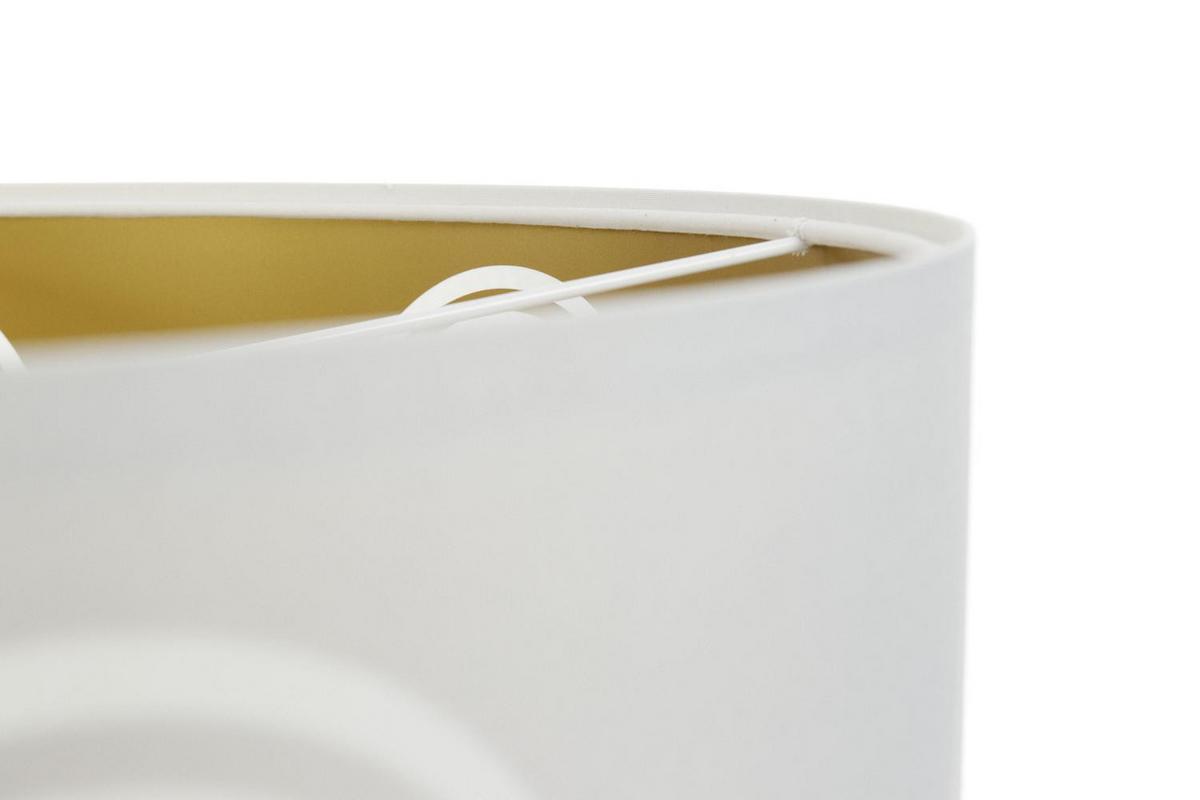 HÄNGELEUCHTE Gold 40/90 cm - Goldfarben/Weiß, Kunststoff (20/0.4/90cm) - ONZENO