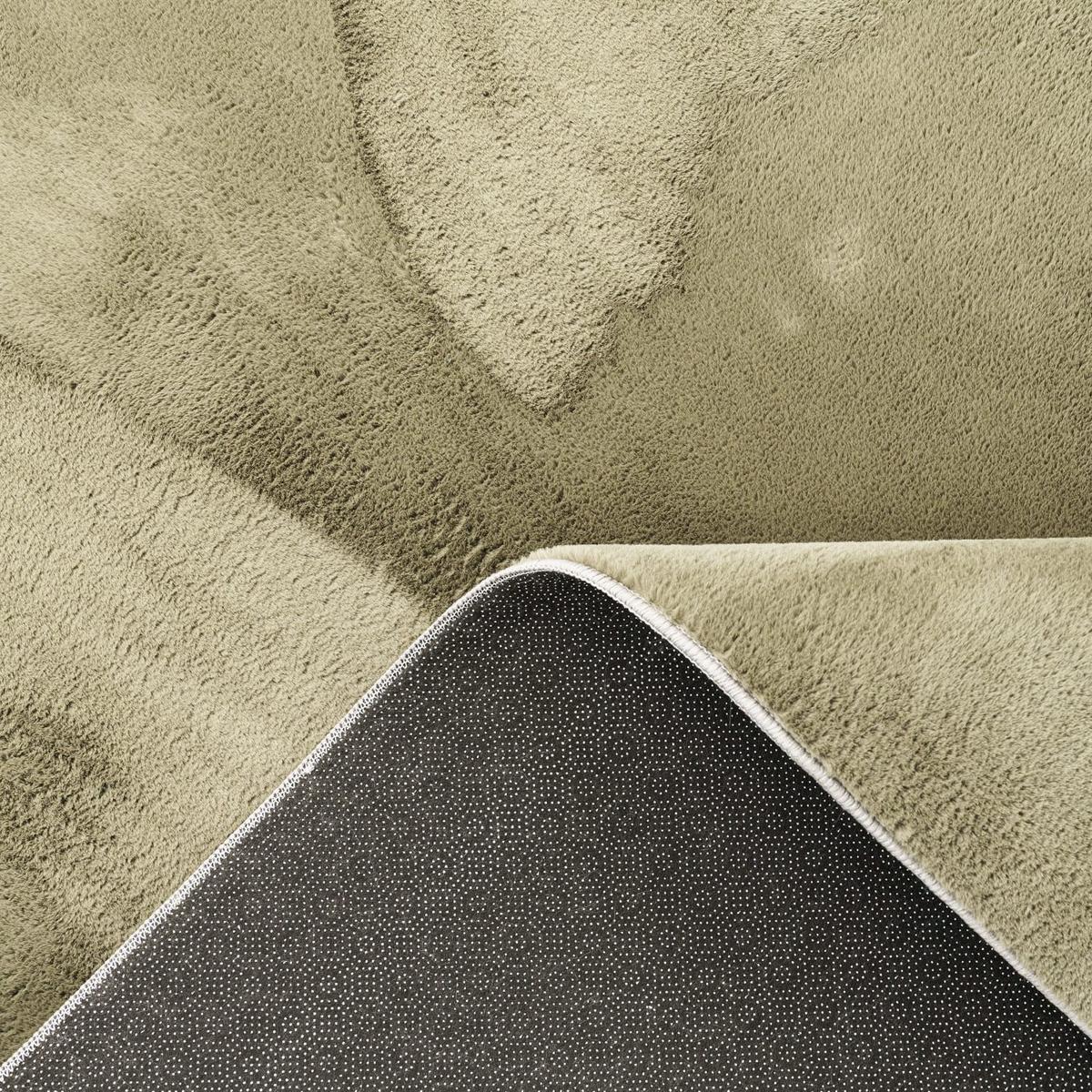 KURZFLORTEPPICH, einfarbig, aus Polyester, Grün, 240 x 340 cm - Grün, Textil (340/240cm) - KADIMA DESIGN
