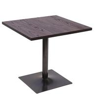 BISTROTISCH eckig Dunkelbraun - Dunkelbraun, Holz (80/80/75cm) - MCW