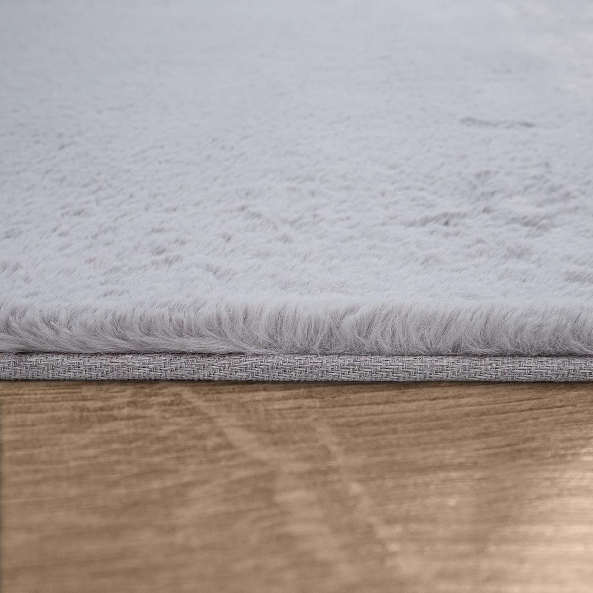 HOCHFLORTEPPICHE Grau 160 x 230 cm - Grau, Kunststoff (160/230cm) - TT Home