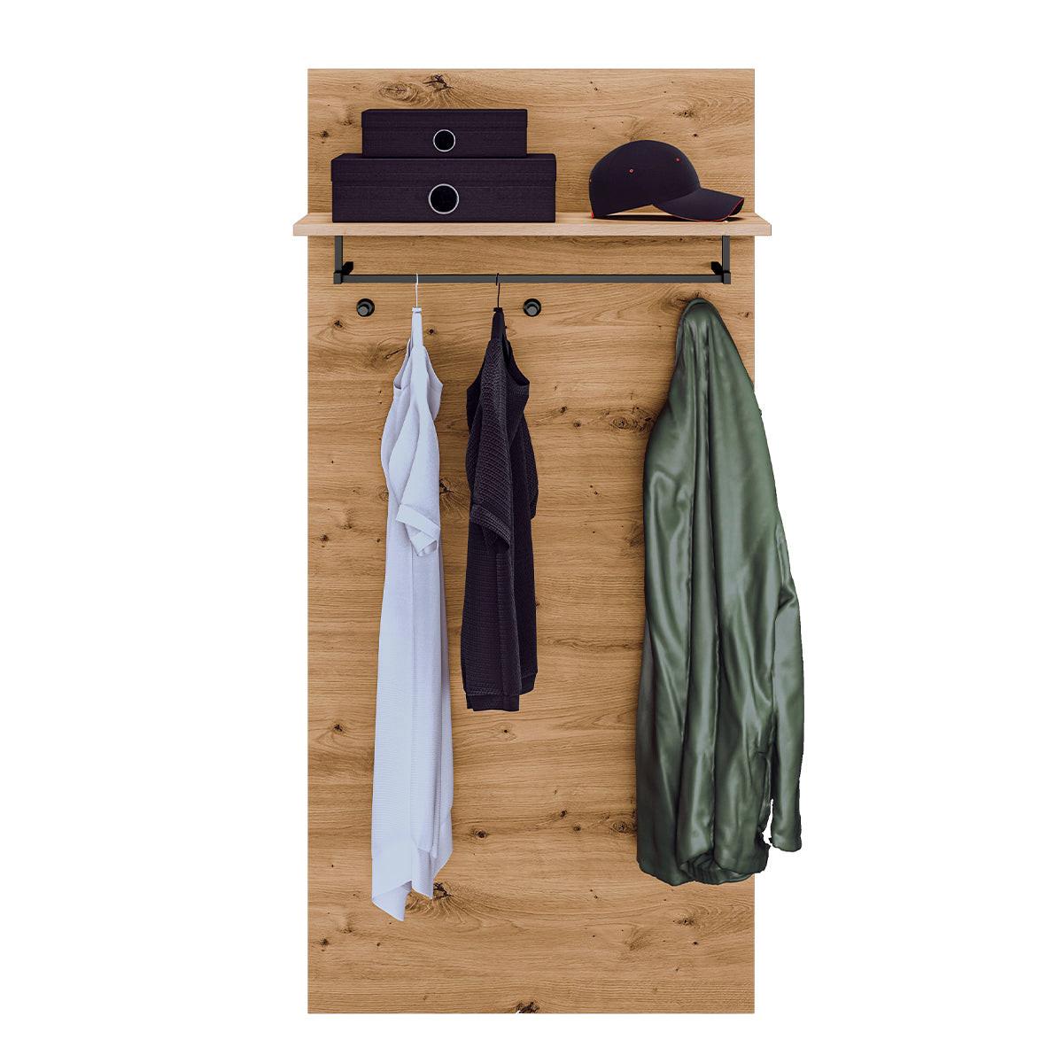VITRINE Liora Holz - Braun, Holzwerkstoff (69/145/27cm) - Petits-meubles