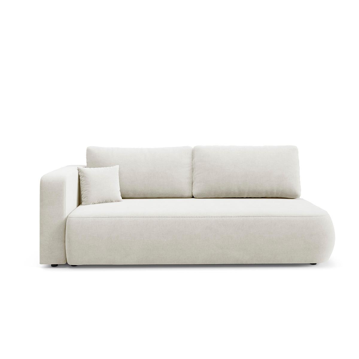 SOFA Antonio 3 Sitzplätze Weiß - Weiß, Holz (228/82/106cm) - Petits-meubles