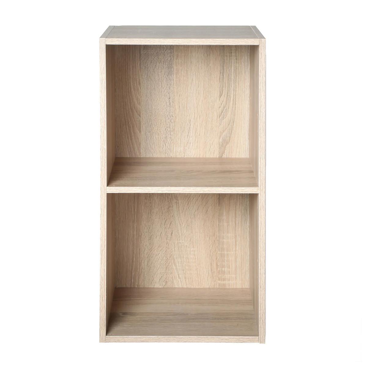 MÖBELSTÜCK 2 Fächer Compo 31,5/61,3/29,5 cm - Eichefarben, Holzwerkstoff (31.5/61.3/30.7cm) - Calicosy