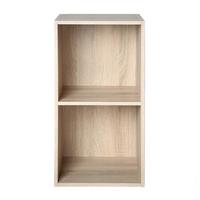 MÖBELSTÜCK 2 Fächer Compo 31,5/61,3/29,5 cm - Eichefarben, Holzwerkstoff (31.5/61.3/30.7cm) - Calicosy