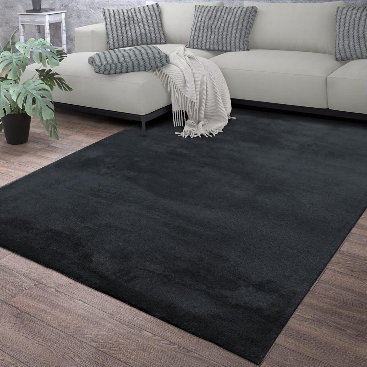 FLACHWEBETEPPICH Navy 160 x 220 cm - Blau, Kunststoff (160/220cm) - TT Home