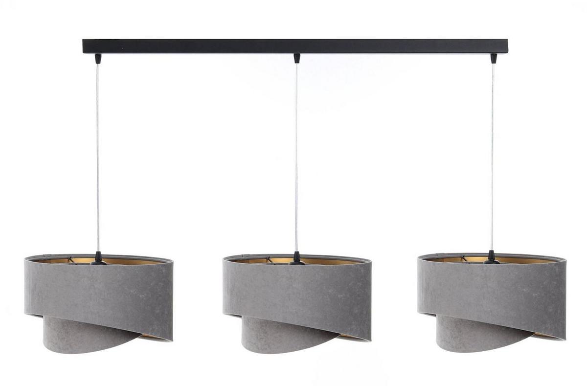 HÄNGELEUCHTE Grau 30/18 cm - Grau, Kunststoff (30/0.3/18cm) - ONZENO