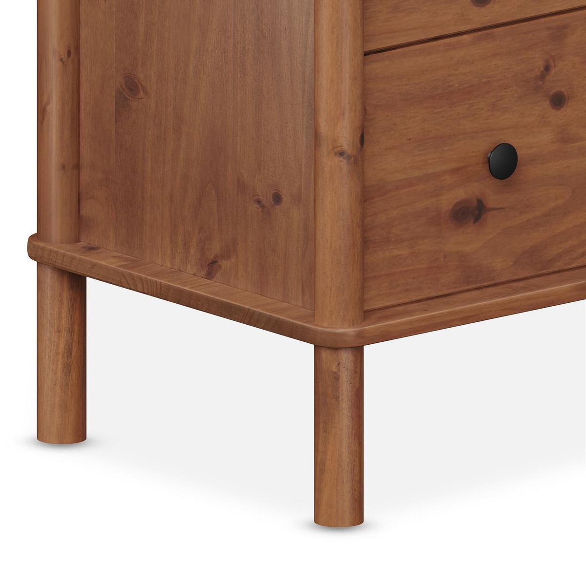 KOMMODE APOANA Kastanie - Kastanienfarben, Holz (132/83/40cm) - IDIMEX