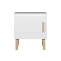 NACHTTISCH Kubi Weiß - Weiß, Holzwerkstoff (50/34/56cm) - Petits-meubles