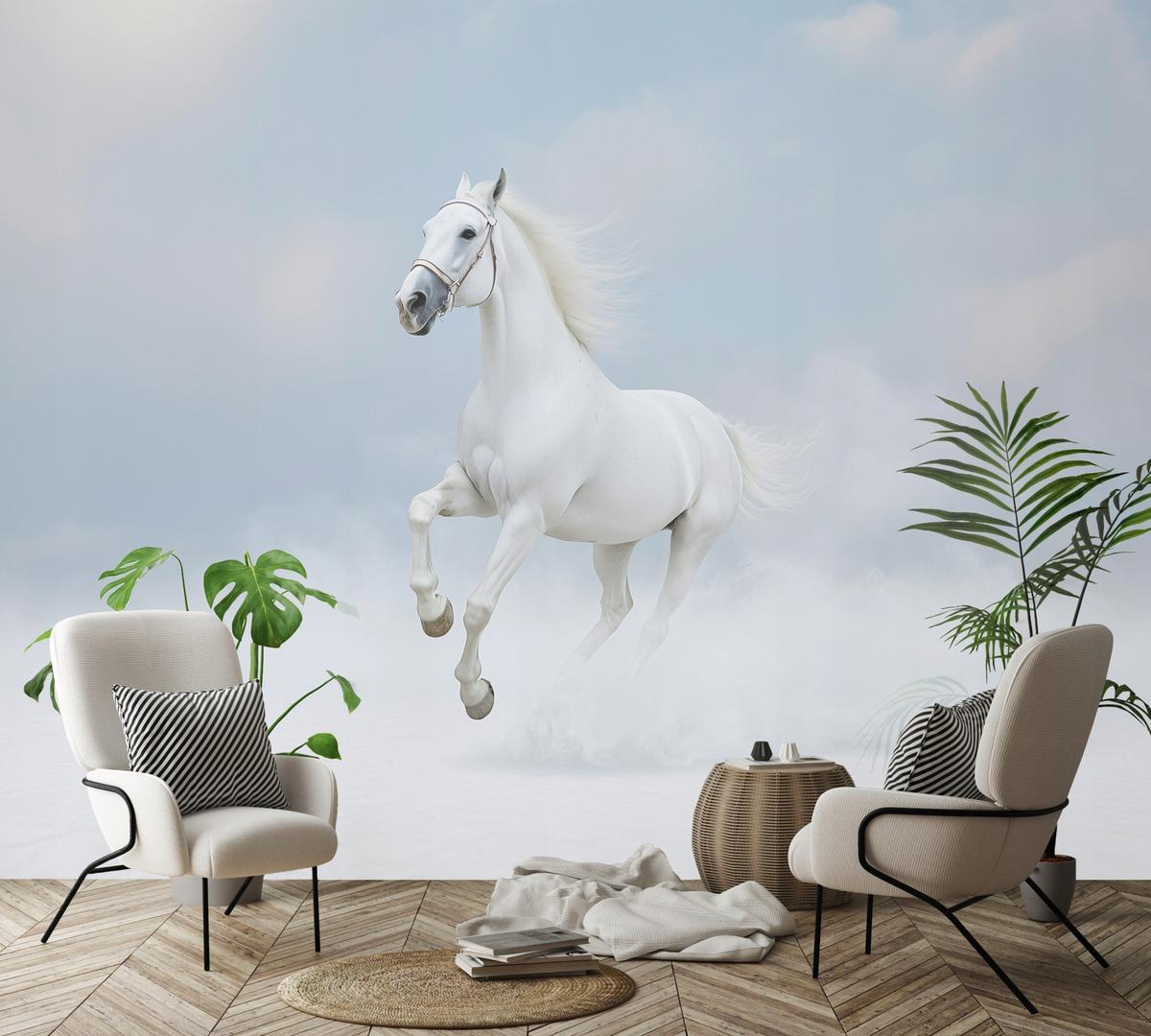 FOTOTAPETE Pferde Tiere Wohnzimmer Vlies Tapete 150x105 - Multicolor, Papier (150/105cm) - Wallarena