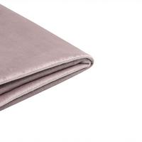 BETTRAHMENBEZUG Samtstoff 140/200 cm Rosa Fitou - Pink, Textil (150/214cm) - Beliani