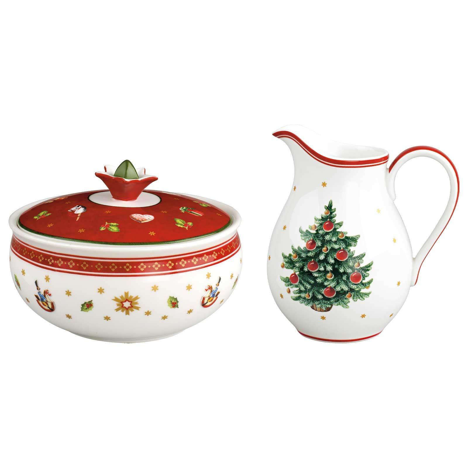 MILCH- UND ZUCKER-SET Toy's Delight bunt 2-tlg. - Multicolor, Keramik (1/2cm) - Villeroy & Boch