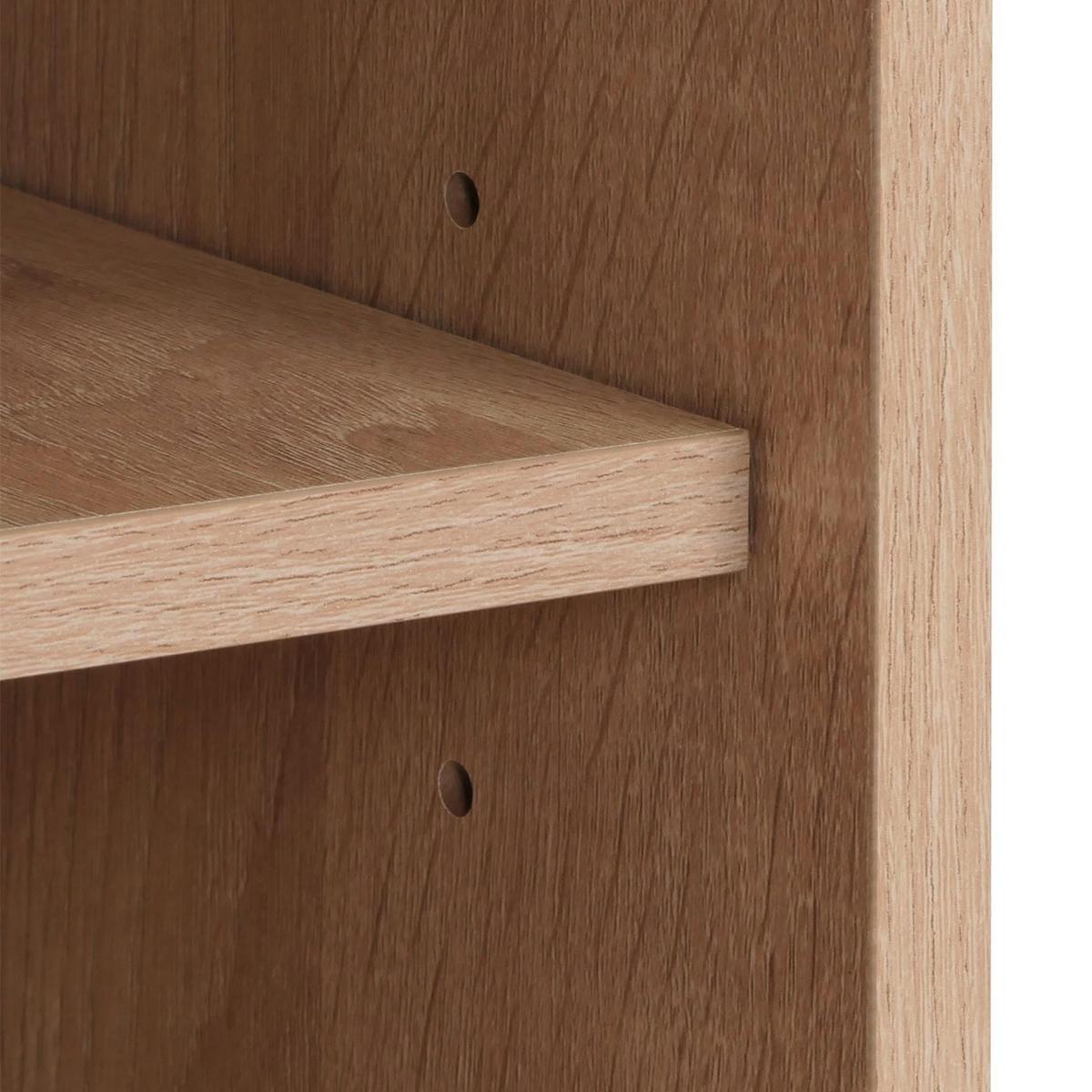 NACHTTISCH rechteckig Braun - Braun, Holz (40/71/41cm) - MCW
