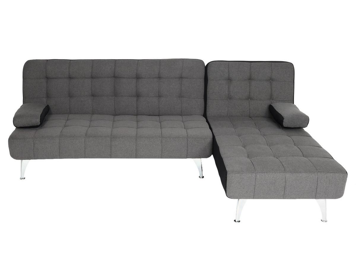 SCHLAFSOFA Anthrazit - Dunkelgrau/Anthrazit, Textil (236/95cm) - MCW
