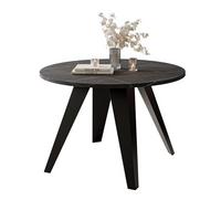 COUCHTISCH FERRO 75/50 cm runden, Schwarz / Grigia Pietra (Steingrau) - Schwarz/Grau, Metall (75/75/50cm) - Idohome