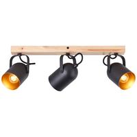 SPOTBALKEN Tronte 99797/86 - Schwarz, Holz (8/57.5/17.5cm) - Brilliant