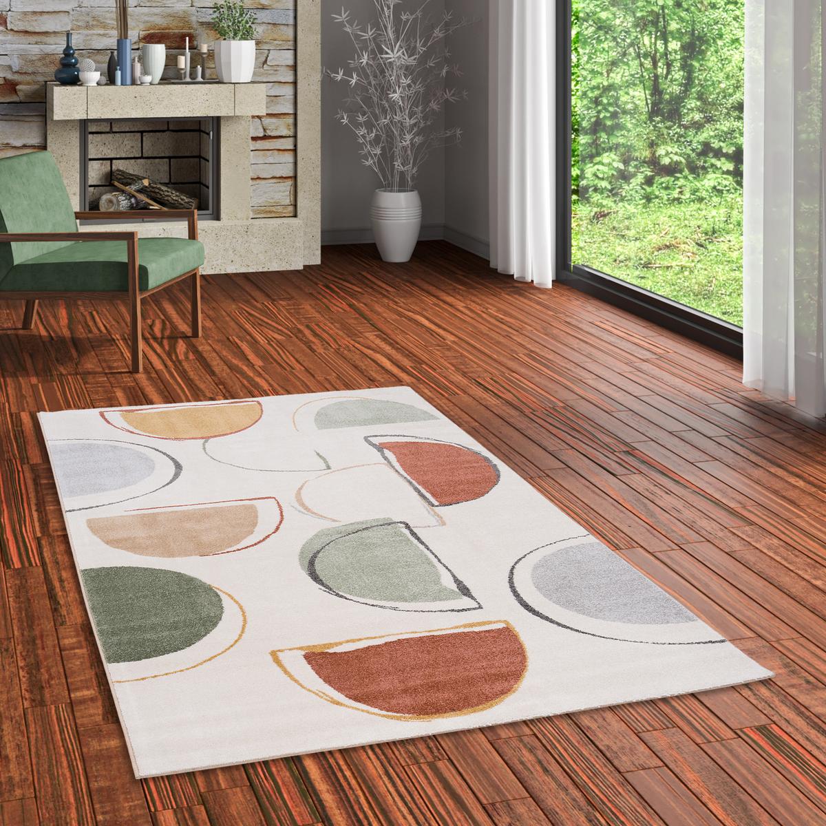 DESIGNER TEPPICH FARO BUNT MODERN - Multicolor, Textil (200/290cm) - Pergamon