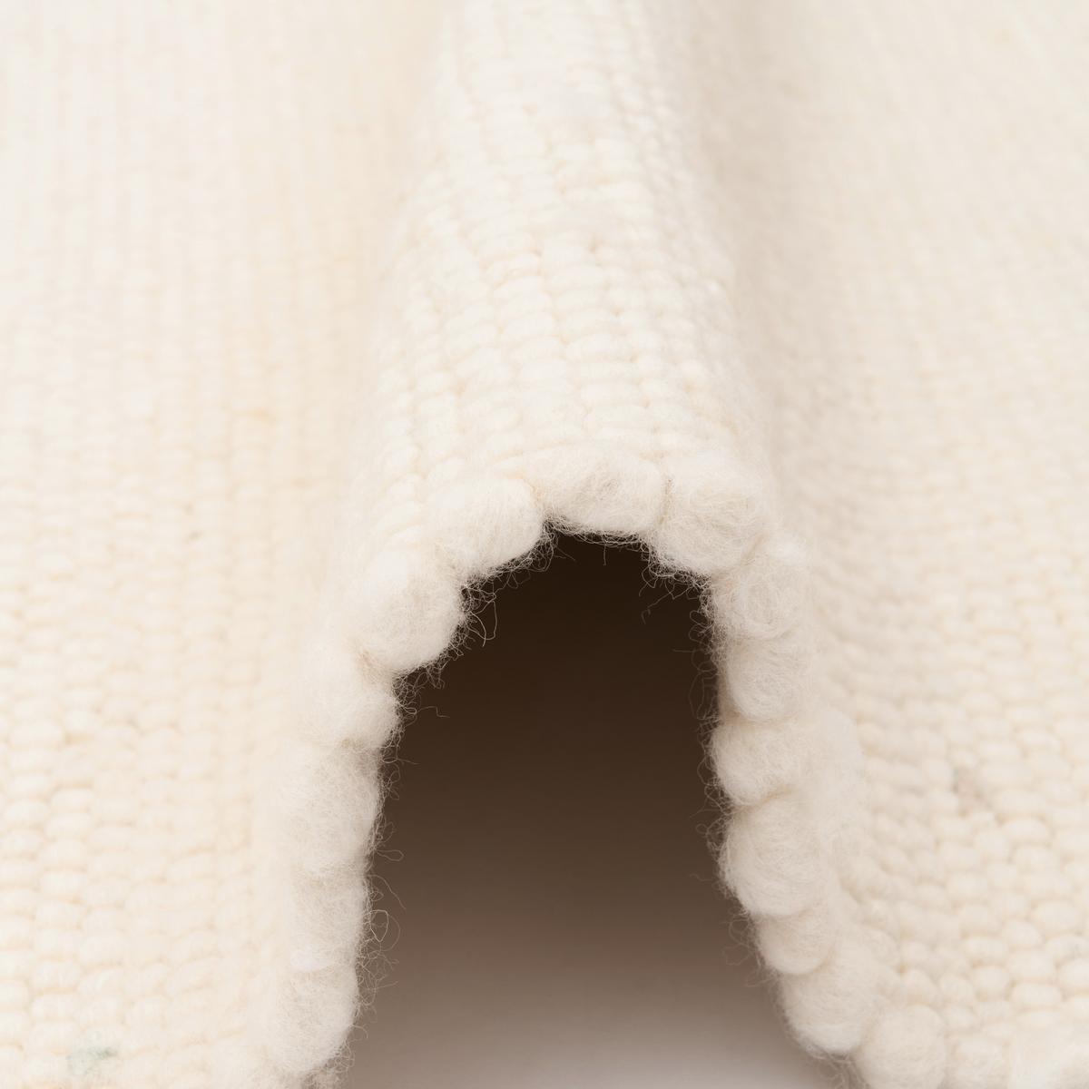 NATUR TEPPICH WOLLE ALASKA MELIERT - Ecru, Textil (70/240cm) - Pergamon
