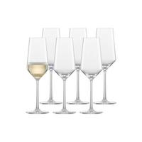 CHAMPAGNERGLÄSER Pure transparent 297 ml 6er Set - Transparent, Glas (0.297L) - Zwiesel Glas