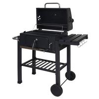 GRILLWAGEN Schwarz - Schwarz, Metall (100/110/51cm) - MCW