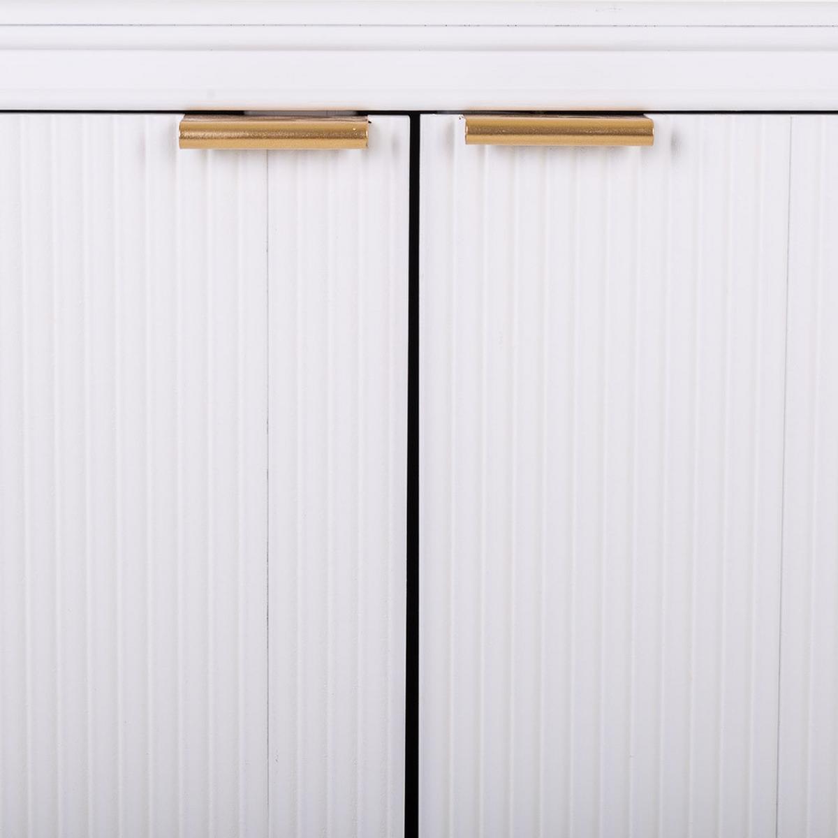 SIDEBOARD aus Holz 145x42x72 cm - Weiß, Holzwerkstoff (145/71.5/42cm) - Wanderlust