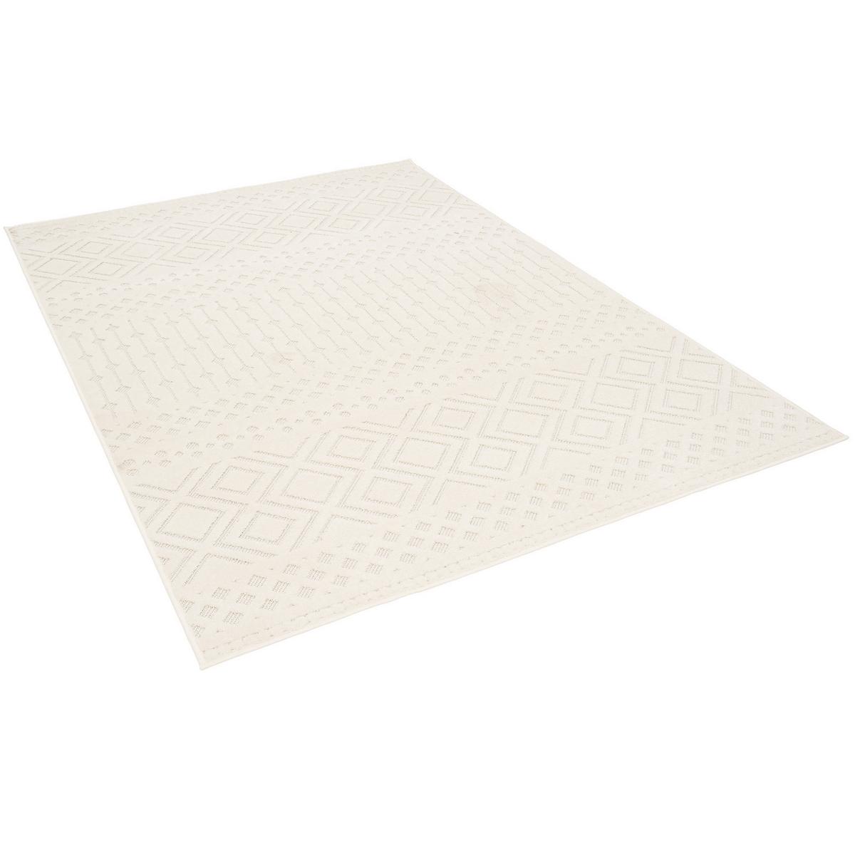 FLACHGEWEBE TEPPICH SEVILLA - Ecru, Textil (120/170cm) - Pergamon