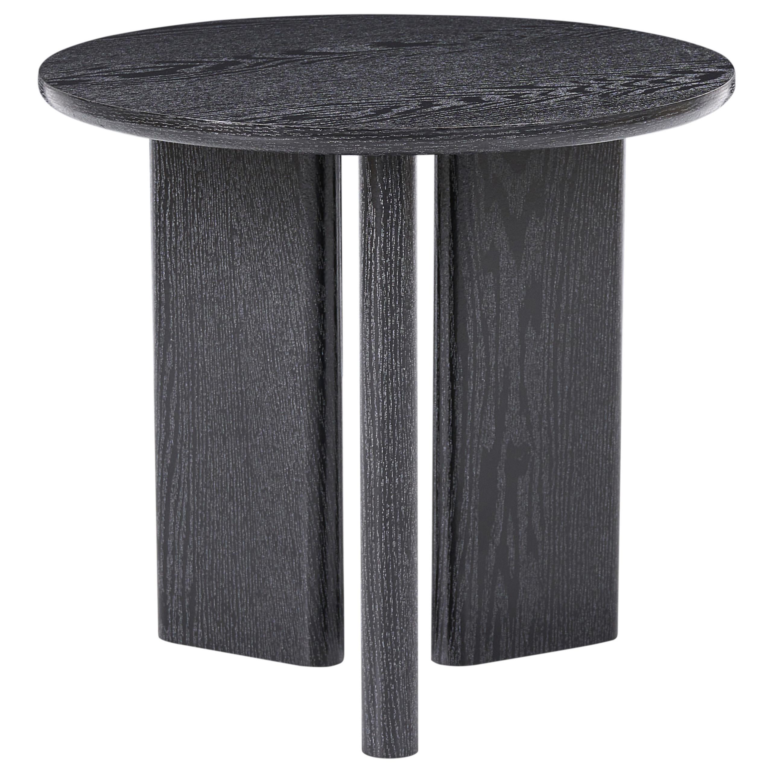 BEISTELLTISCH Schwarz Cowal - Schwarz, Holzwerkstoff (50/50/46cm) - Beliani