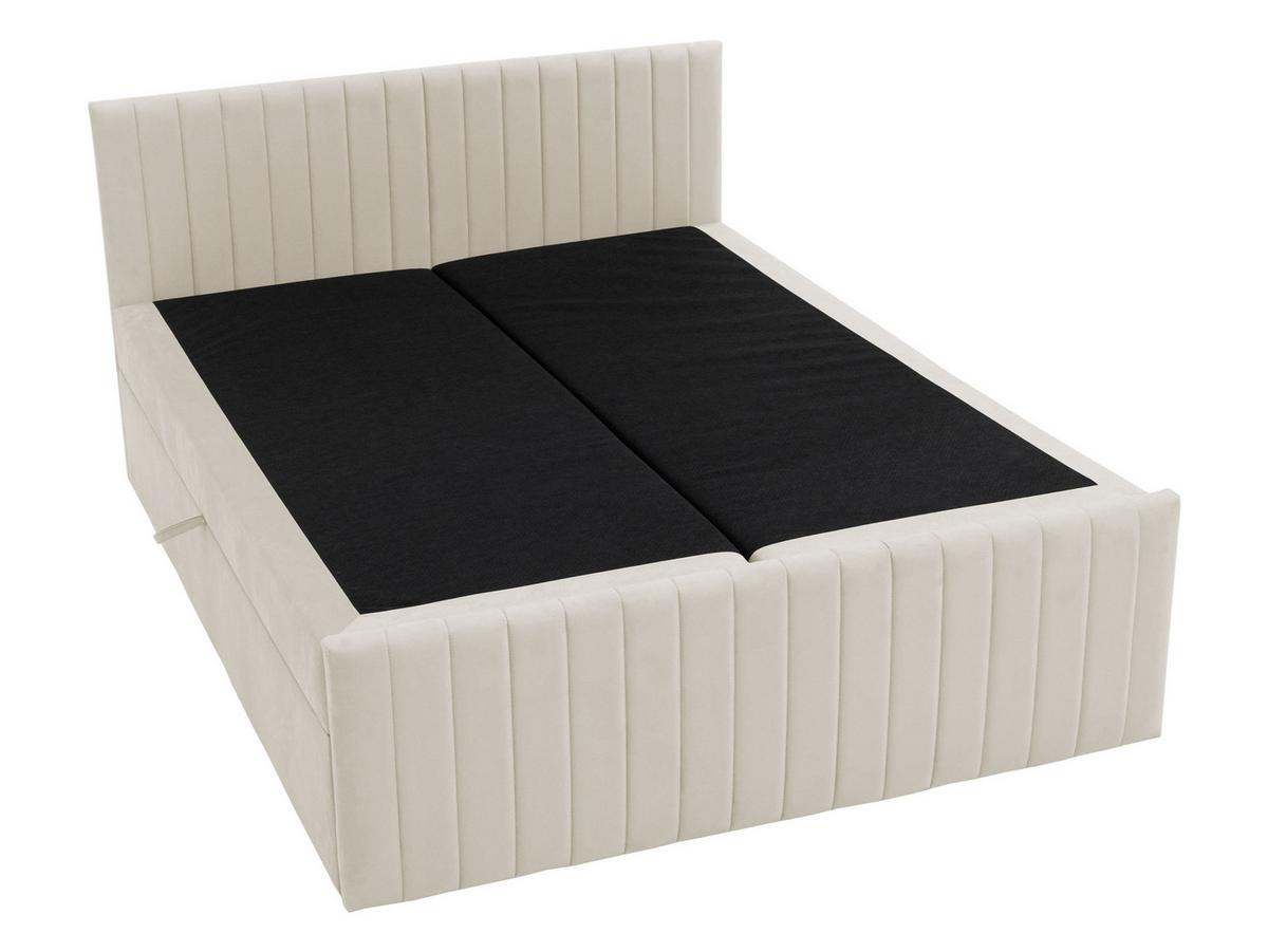 BOXBETT Tirulo Fix - H3 - Dunkelgrau/Schwarz, Holzwerkstoff/Kunststoff (160/200cm) - MIRJAN24