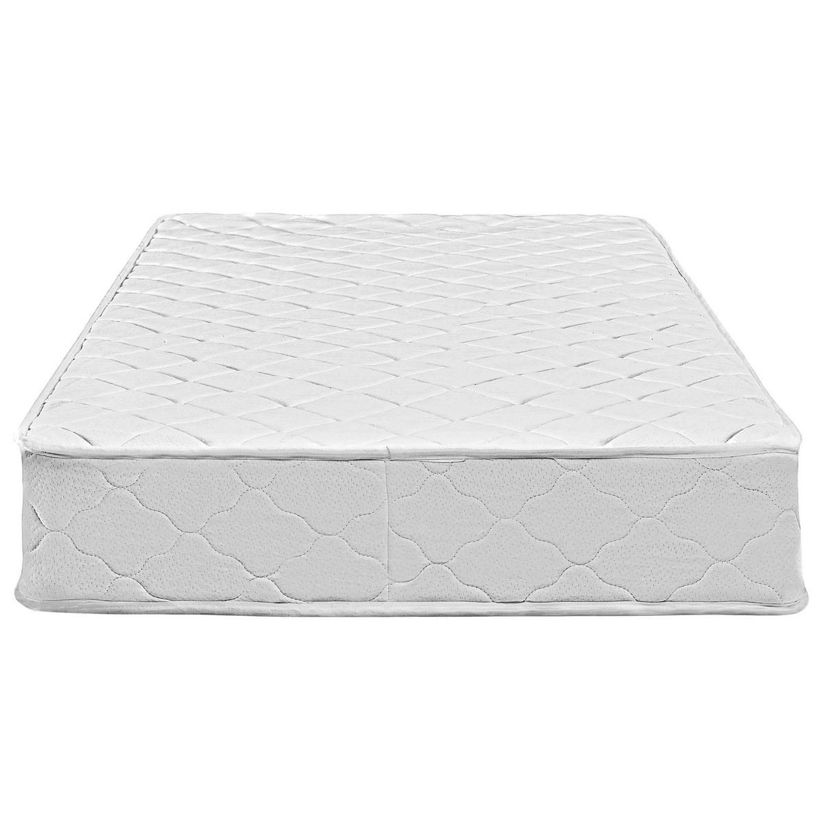 TASCHENFEDERKERNMATRATZE mittelfest/hart 90/200/20 cm Duo - Weiß, Textil (90/200cm) - Beliani