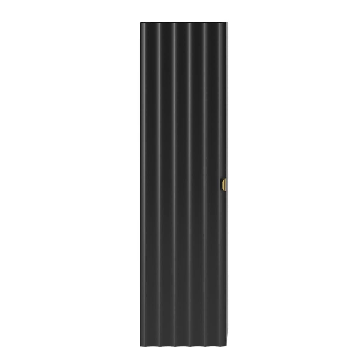 HÄNGESÄULE Lexa Schwarz - Schwarz, Holzwerkstoff (34.5/130/31.8cm) - Petits-meubles