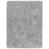 HOCHFLORTEPPICH Hellgrau 140 x 200 cm - Hellgrau, Kunststoff (140/200cm) - TT Home