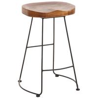 BARHOCKER Braun - Braun, Holz (48/68/44cm) - MCW