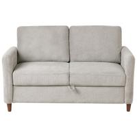 2-SITZER-SOFA Stoff Grau Mare - Grau, Textil (143/88/77cm) - Beliani