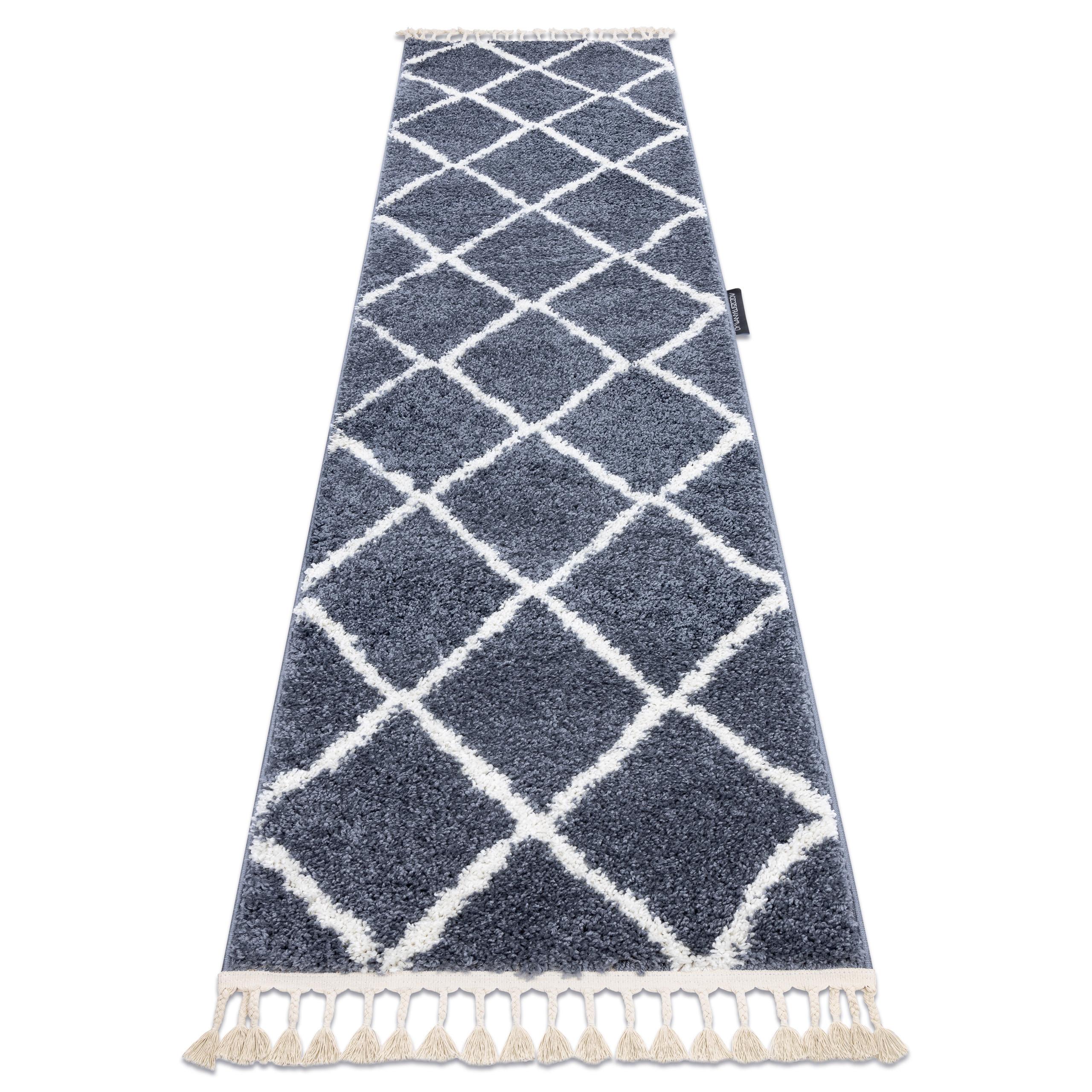 TEPPICH Berber 70/250 cm - Grau, Textil (70/250cm) - rugsX