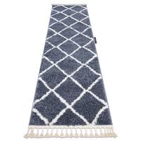 TEPPICH Berber 60/200 cm - Grau, Textil (60/200cm) - rugsX