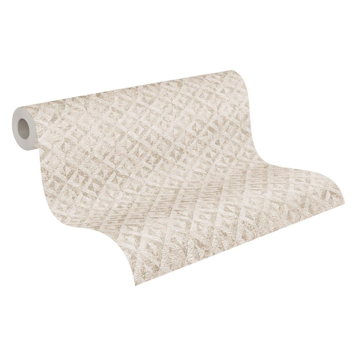 VLIESTAPETE Weiß 53/1005 cm - Weiß, Textil (53/1cm) - KUNSTLOFT